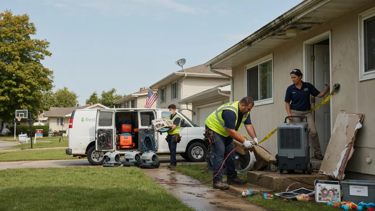 Water Damage Restoration in Bridgeport, NJ near me